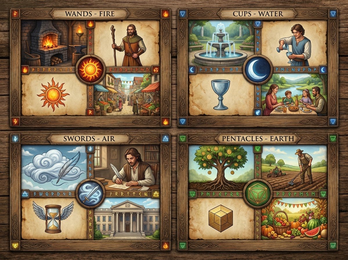 Взаимодействие карт: как соседние арканы усиливают или ослабляют друг друга