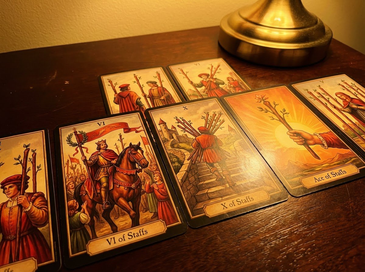 Масть Жезлов в Таро: энергия, амбиции и социальная реализация