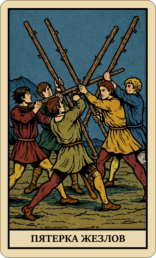 Пятерка Жезлов