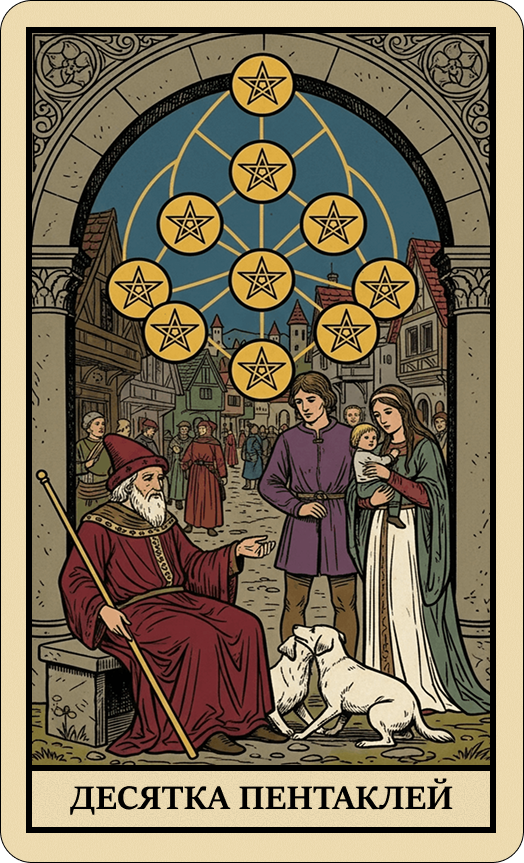 Десятка Пентаклей