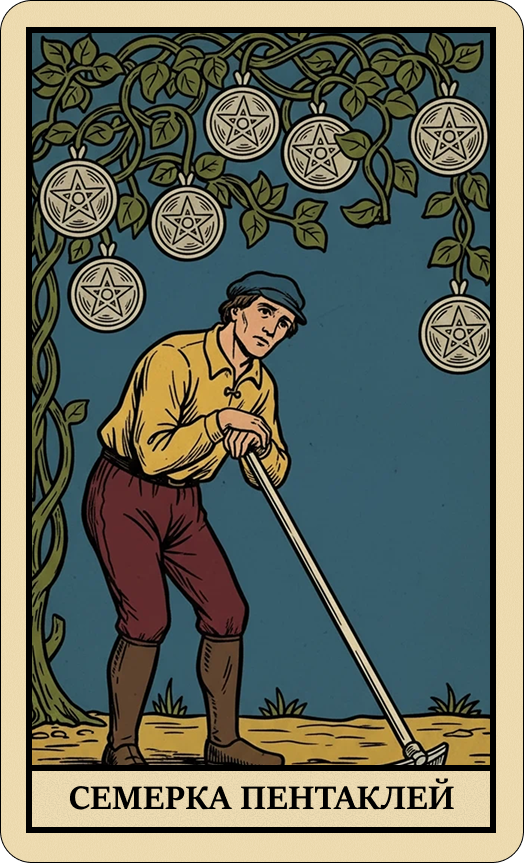Семерка Пентаклей