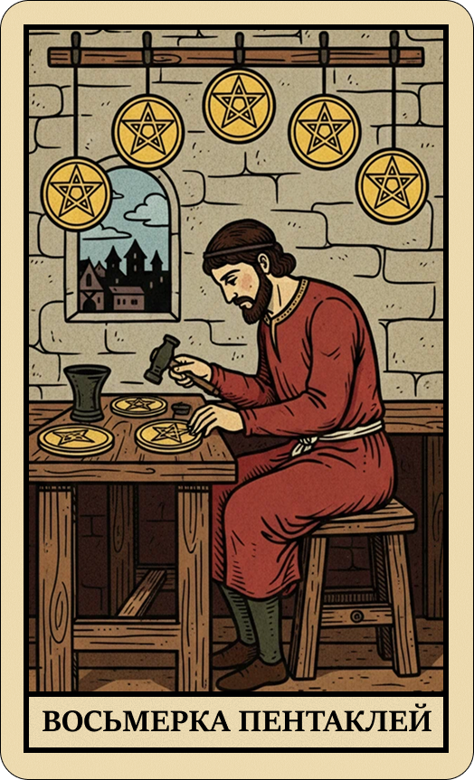 Восьмерка Пентаклей