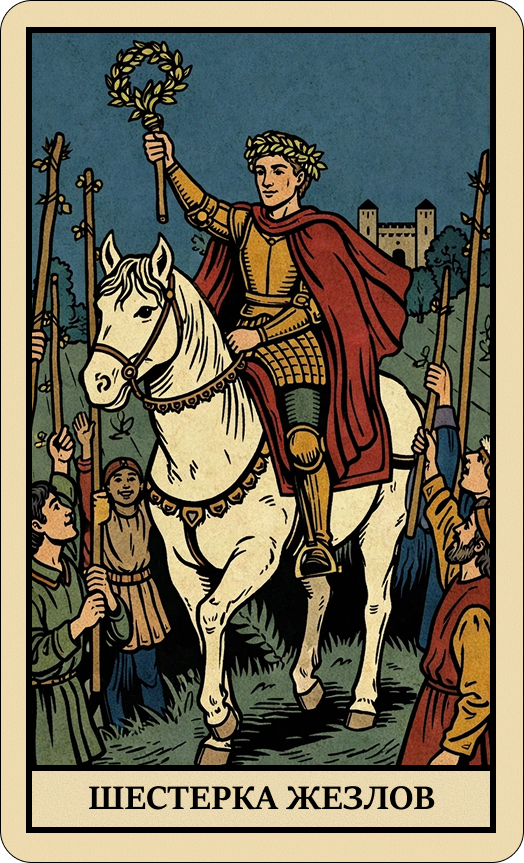 Шестерка Жезлов